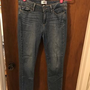 High waisted skinny Paige jeans